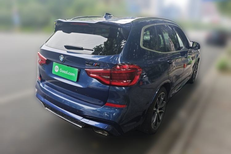 Used BMW X3 2021 xDrive30i Luxury Model with M Sport Package Rear Right 45 Deg