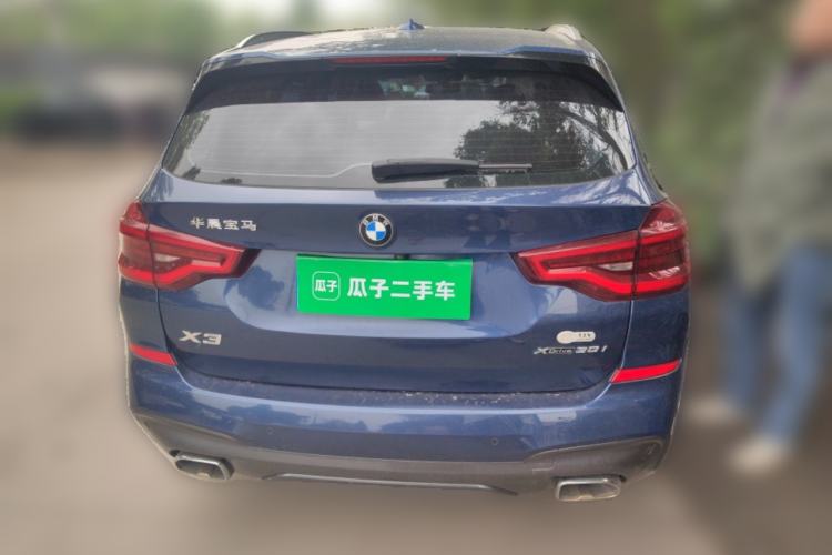 Used BMW X3 2021 xDrive30i Luxury Model with M Sport Package Rear