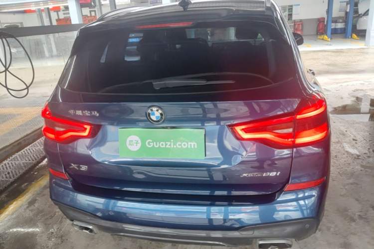 Used BMW X3 2021 xDrive30i Luxury Model with M Sport Package Rear