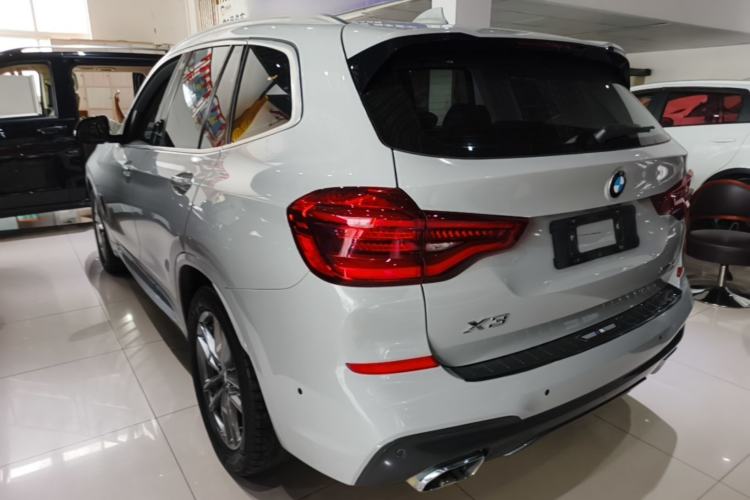 Used BMW X3 2021 xDrive25i M Sport Package Rear Left 45 Deg