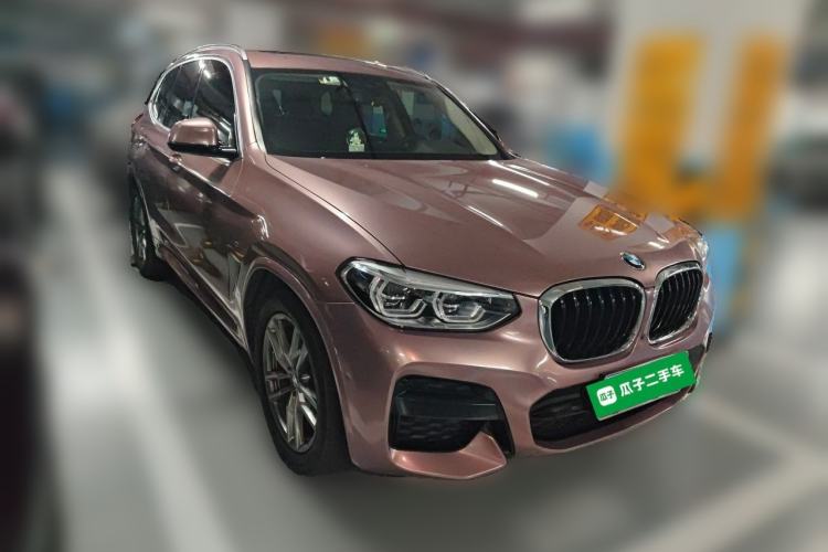 Used BMW X3 2021 Restyled xDrive25i M Sport Package Front Right 45 Deg