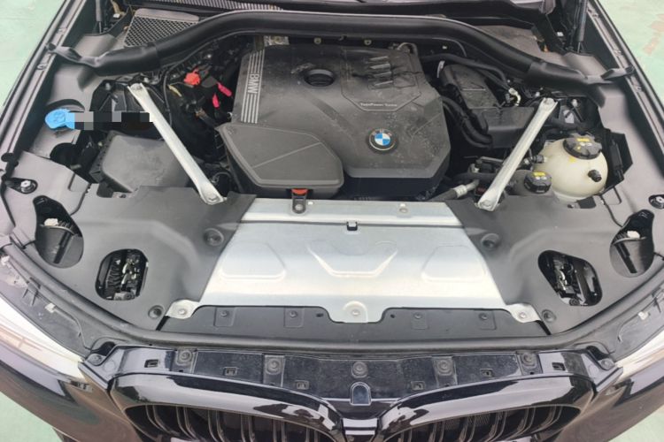 Used BMW X3 2021 xDrive30i Luxury Model with M Sport Package Engine Bay