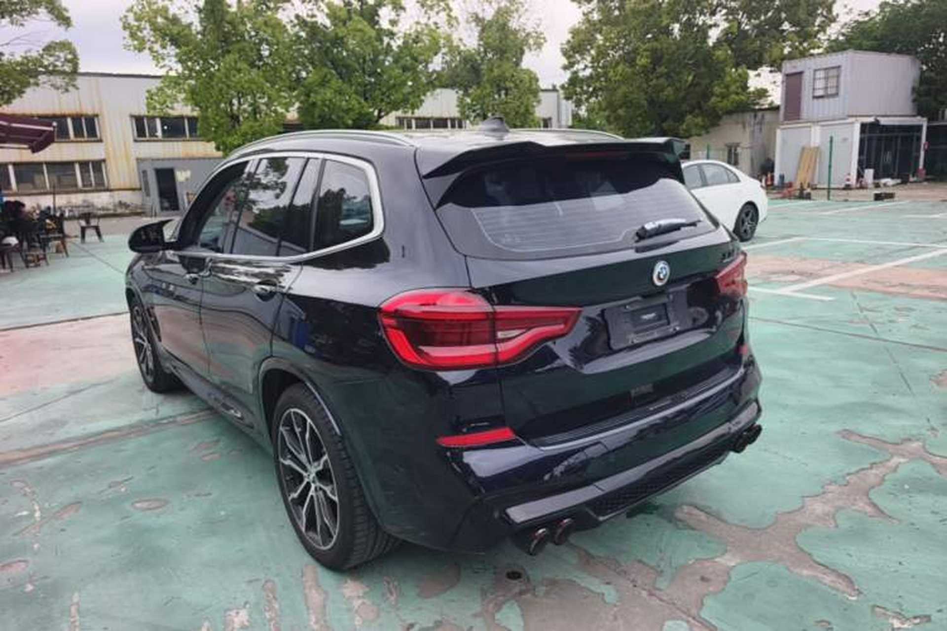 Used BMW X3 2021 xDrive30i Luxury Model with M Sport Package Rear Left 45 Deg