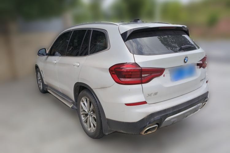 Used BMW X3 2021 xDrive25i Luxury Package Rear Left 45 Deg