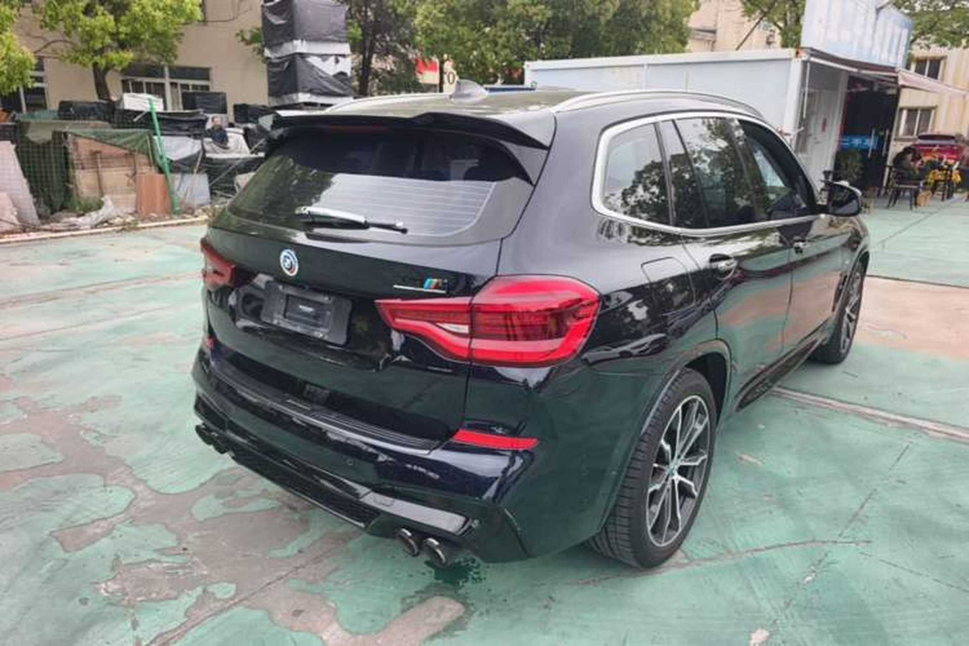Used BMW X3 2021 xDrive30i Luxury Model with M Sport Package Rear Right 45 Deg