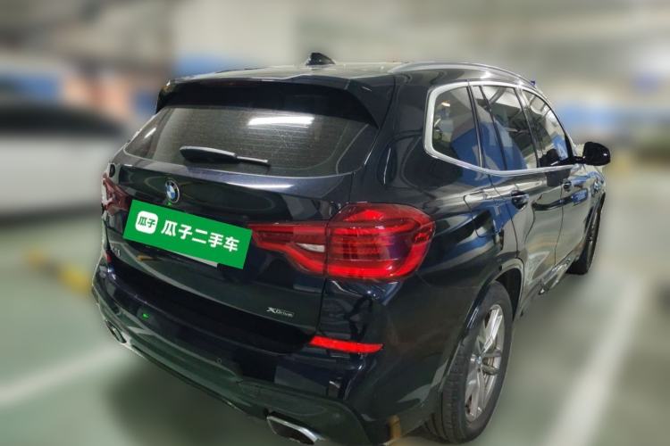 Used BMW X3 2021 xDrive25i M Sport Package Rear Right 45 Deg