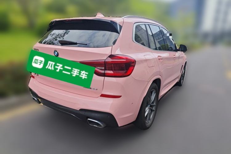 Used BMW X3 2021 xDrive25i M Sport Package Rear Right 45 Deg
