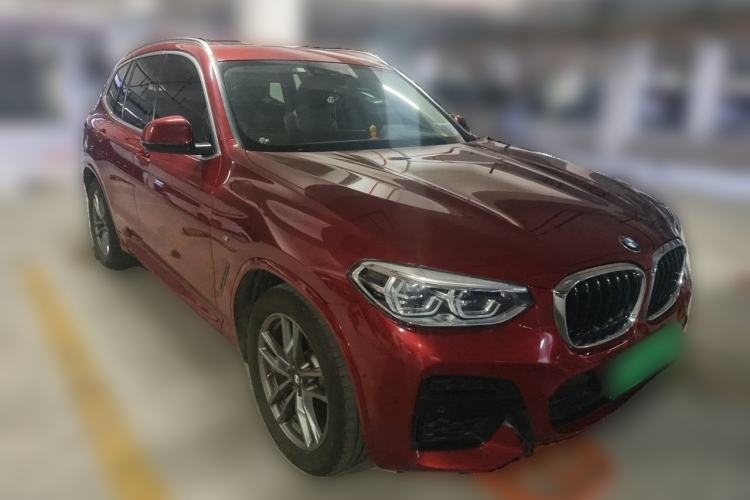 Used BMW X3 2021 xDrive28i M Sport Package Front Right 45 Deg