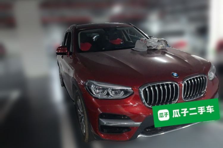 Used BMW X3 2021 xDrive25i Luxury Package Front Right 45 Deg
