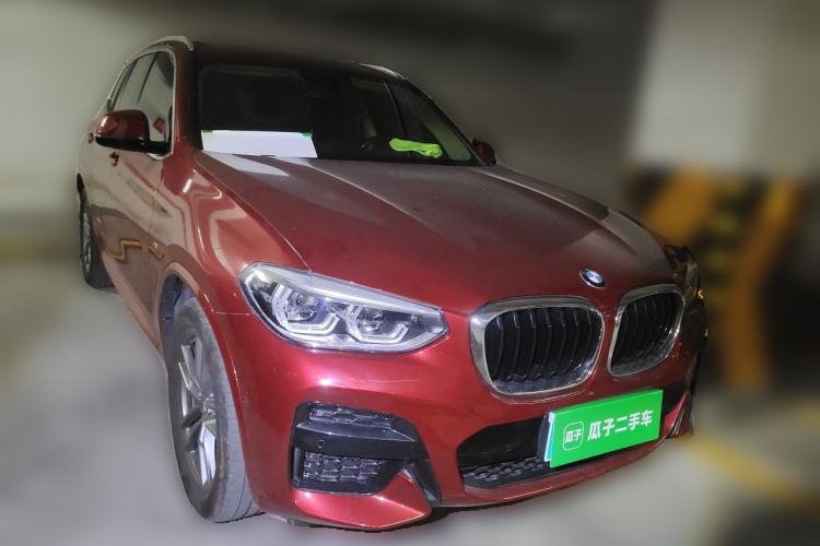 Used BMW X3 2021 xDrive28i M Sport Package Front Right 45 Deg