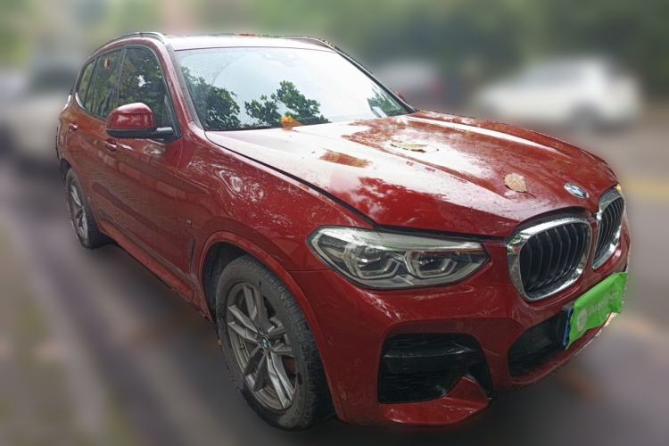 Used BMW X3 2021 xDrive28i M Sport Package Front Right 45 Deg