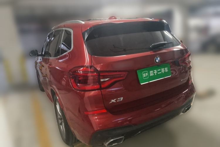 Used BMW X3 2021 xDrive28i M Sport Package Rear Left 45 Deg