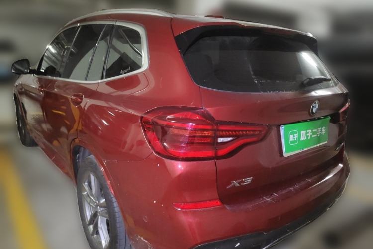 Used BMW X3 2021 xDrive28i M Sport Package Rear Left 45 Deg