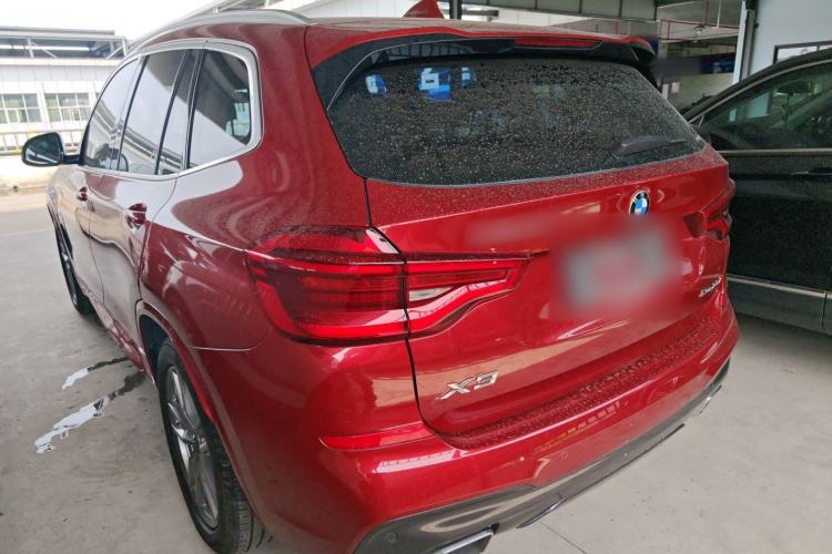 Used BMW X3 2021 xDrive25i M Sport Package Rear Left 45 Deg