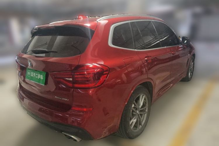 Used BMW X3 2021 xDrive28i M Sport Package Rear Right 45 Deg