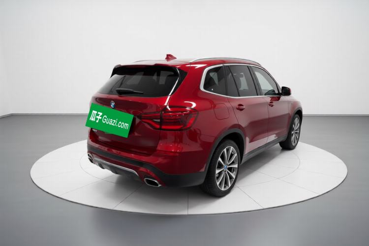 Used BMW X3 2021 xDrive25i Luxury Package Rear Right 45 Deg