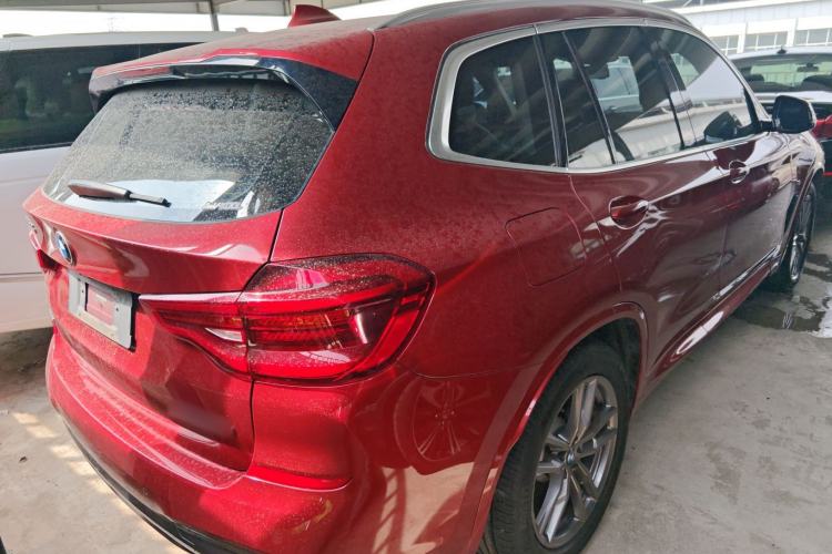 Used BMW X3 2021 xDrive25i M Sport Package Rear Right 45 Deg