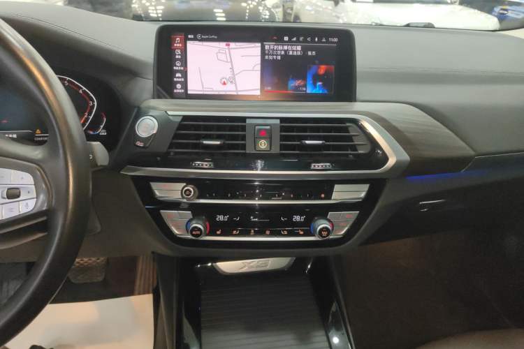 Used BMW X3 2021 xDrive28i Luxury Package Audio And AC Panel