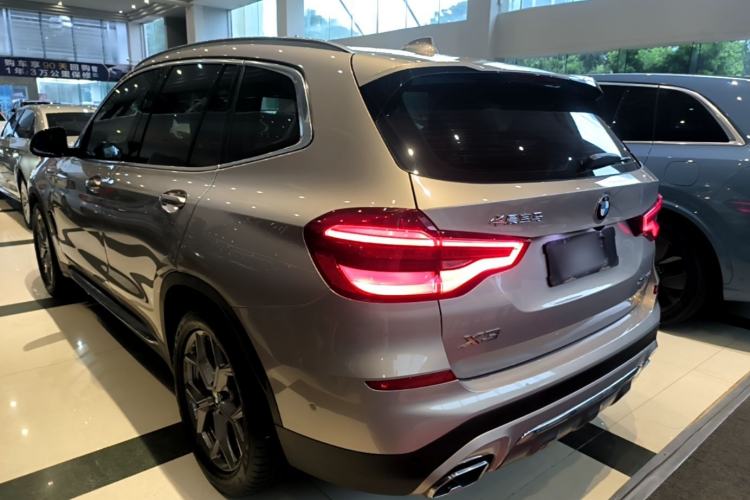 Used BMW X3 2021 xDrive28i Luxury Package Rear Left 45 Deg