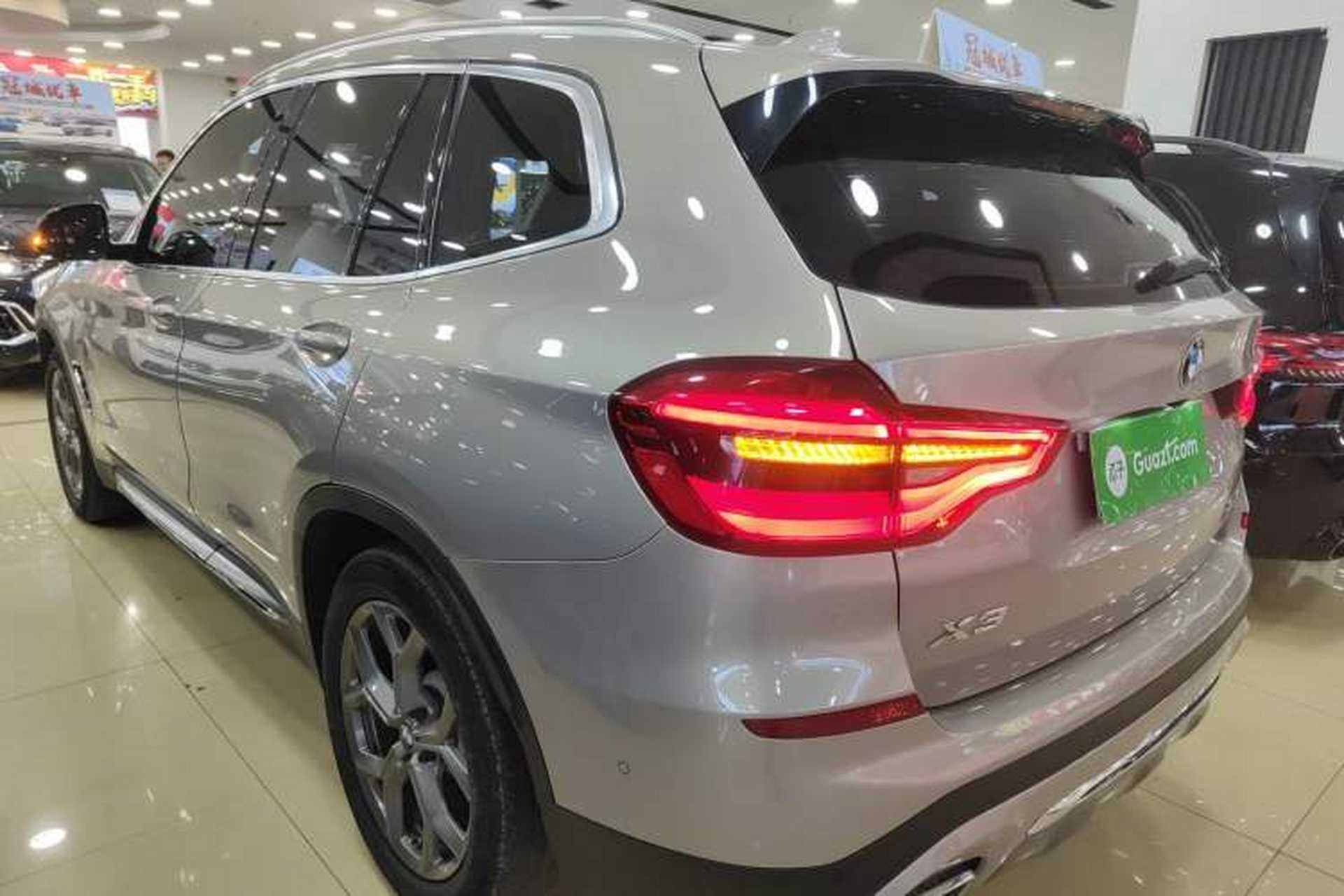 Used BMW X3 2021 xDrive28i Luxury Package Rear Left 45 Deg