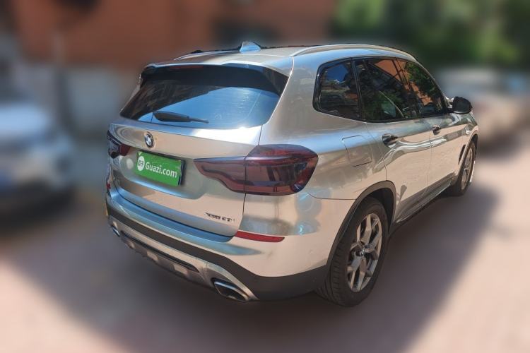 Used BMW X3 2021 xDrive28i Luxury Package Rear Right 45 Deg