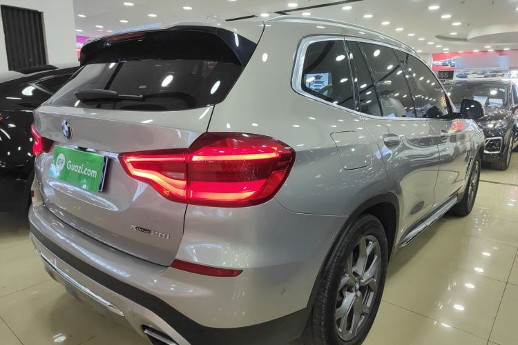 Used BMW X3 2021 xDrive28i Luxury Package Rear Right 45 Deg