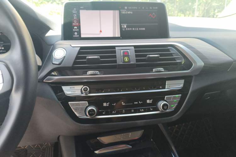 Used BMW X3 2021 Facelift xDrive28i Luxury Package Audio And AC Panel