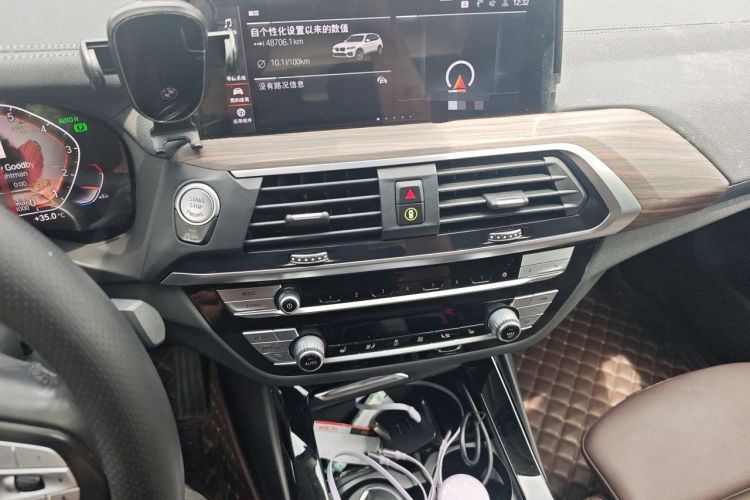 Used BMW X3 2021 Facelift xDrive28i Luxury Package Audio And AC Panel