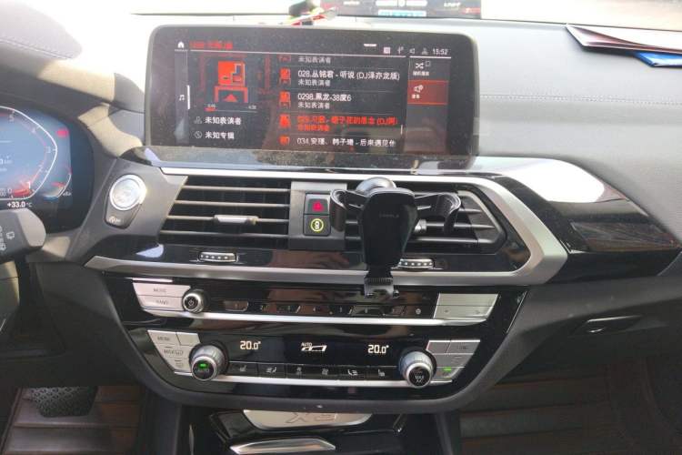 Used BMW X3 2021 Restyled xDrive25i M Sport Package Audio And AC Panel