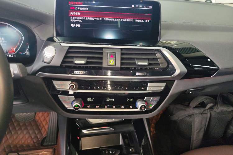 Used BMW X3 2021 Restyled xDrive25i M Sport Package Audio And AC Panel