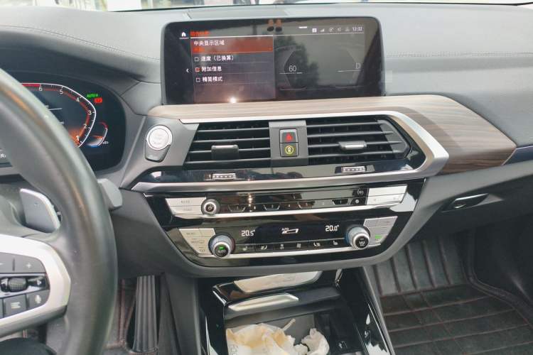 Used BMW X3 2021 xDrive28i M Sport Package Audio And AC Panel