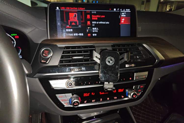 Used BMW X3 2021 xDrive28i M Sport Package Audio And AC Panel