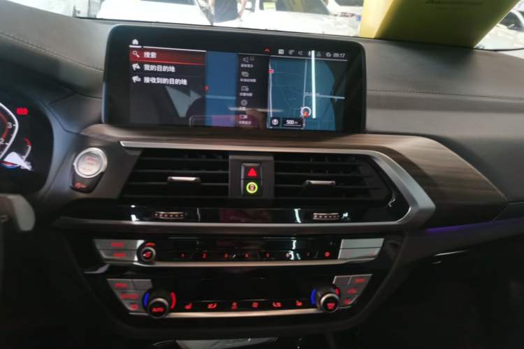 Used BMW X3 2021 Facelift xDrive28i Luxury Package Audio And AC Panel