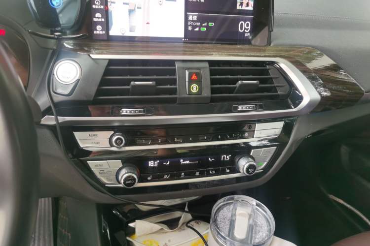 Used BMW X3 2021 xDrive28i Luxury Package Audio And AC Panel