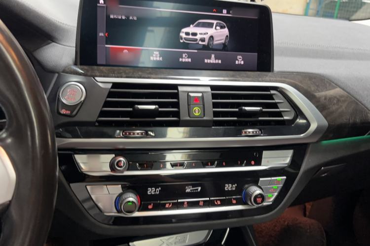 Used BMW X3 2021 Restyled xDrive30i Leading Edition M Sport Package Audio And AC Panel