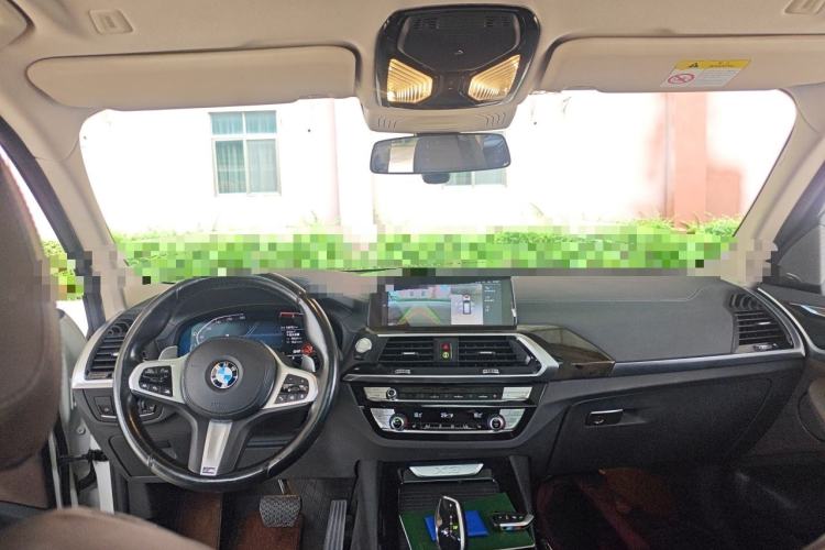 Used BMW X3 2021 xDrive30i Luxury Model with M Sport Package Center Console