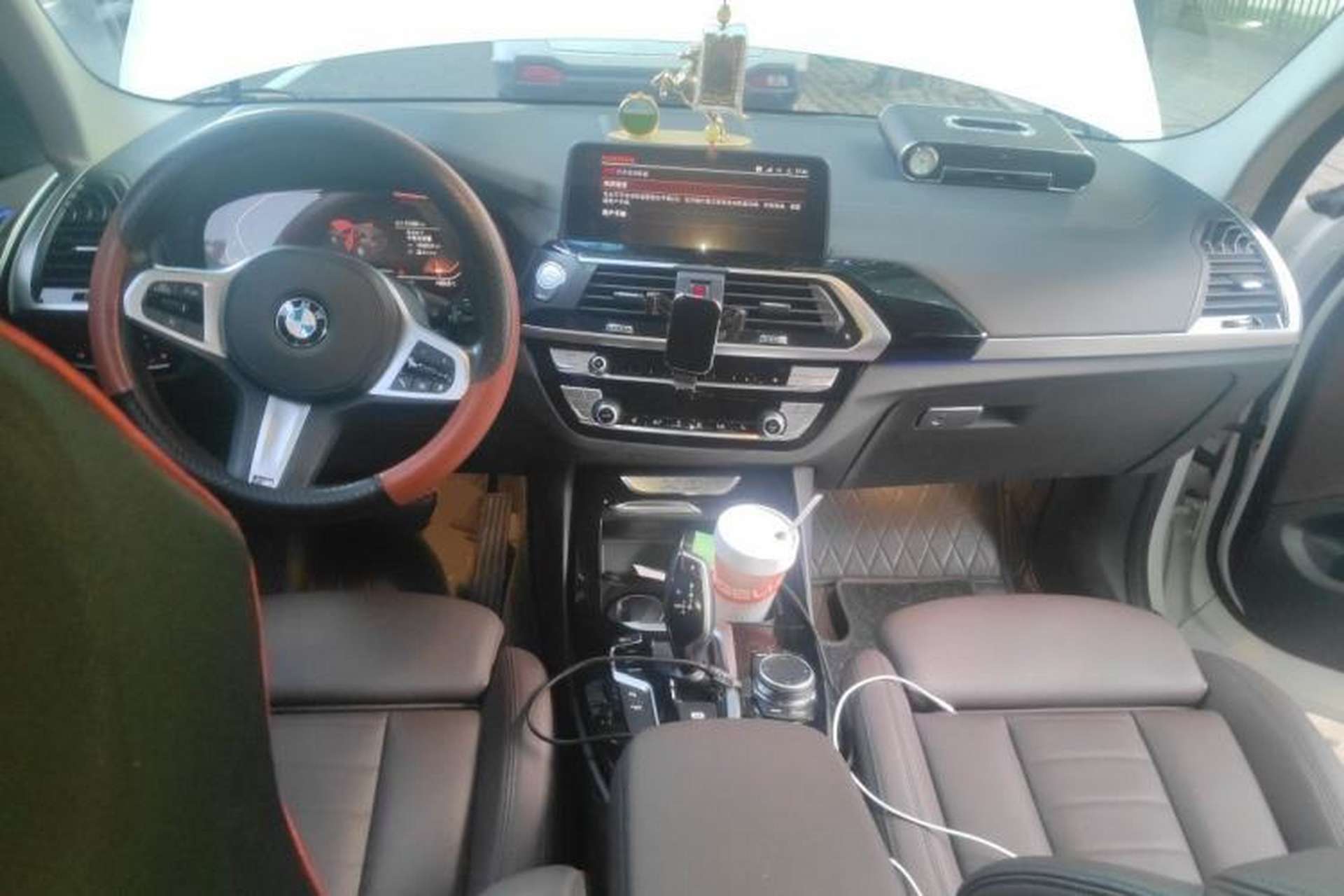 Used BMW X3 2021 xDrive25i M Sport Package Center Console