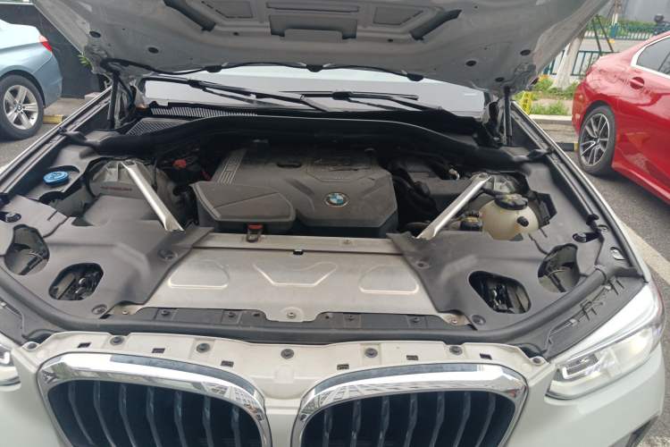 Used BMW X3 2021 xDrive30i Luxury Model with M Sport Package Engine Bay