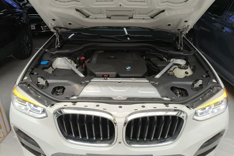 Used BMW X3 2021 xDrive30i Luxury Model with M Sport Package Engine Bay