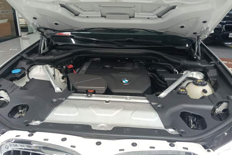 Used BMW X3 2021 xDrive30i Luxury Model with M Sport Package Engine Bay