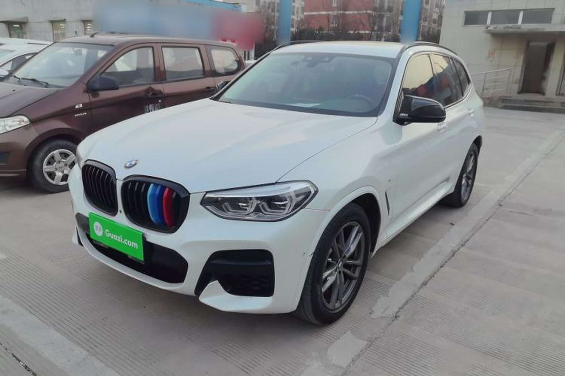Used BMW X3 2021 xDrive25i M Sport Package Front Left 45 Deg