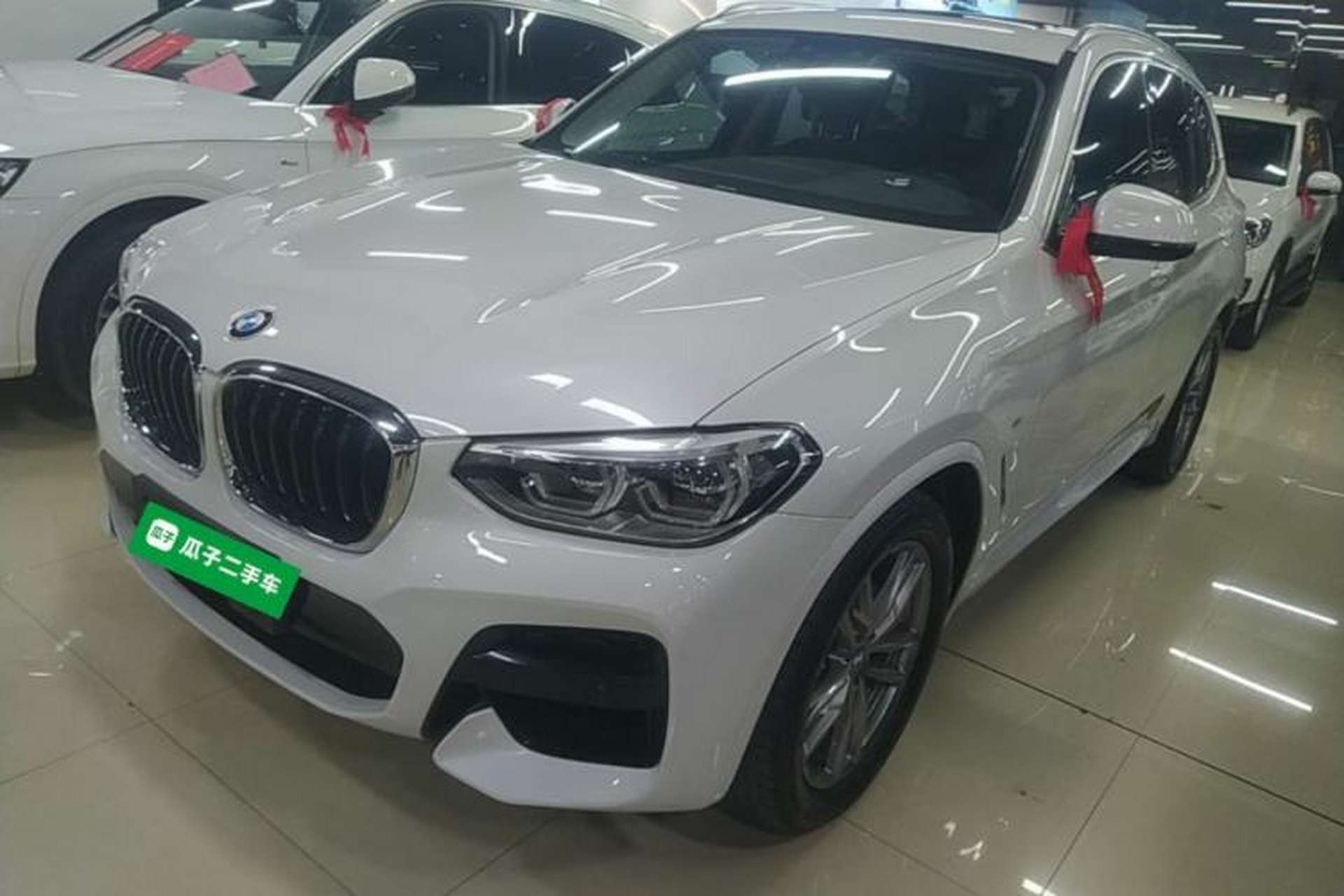 Used BMW X3 2021 xDrive25i M Sport Package Front Left 45 Deg