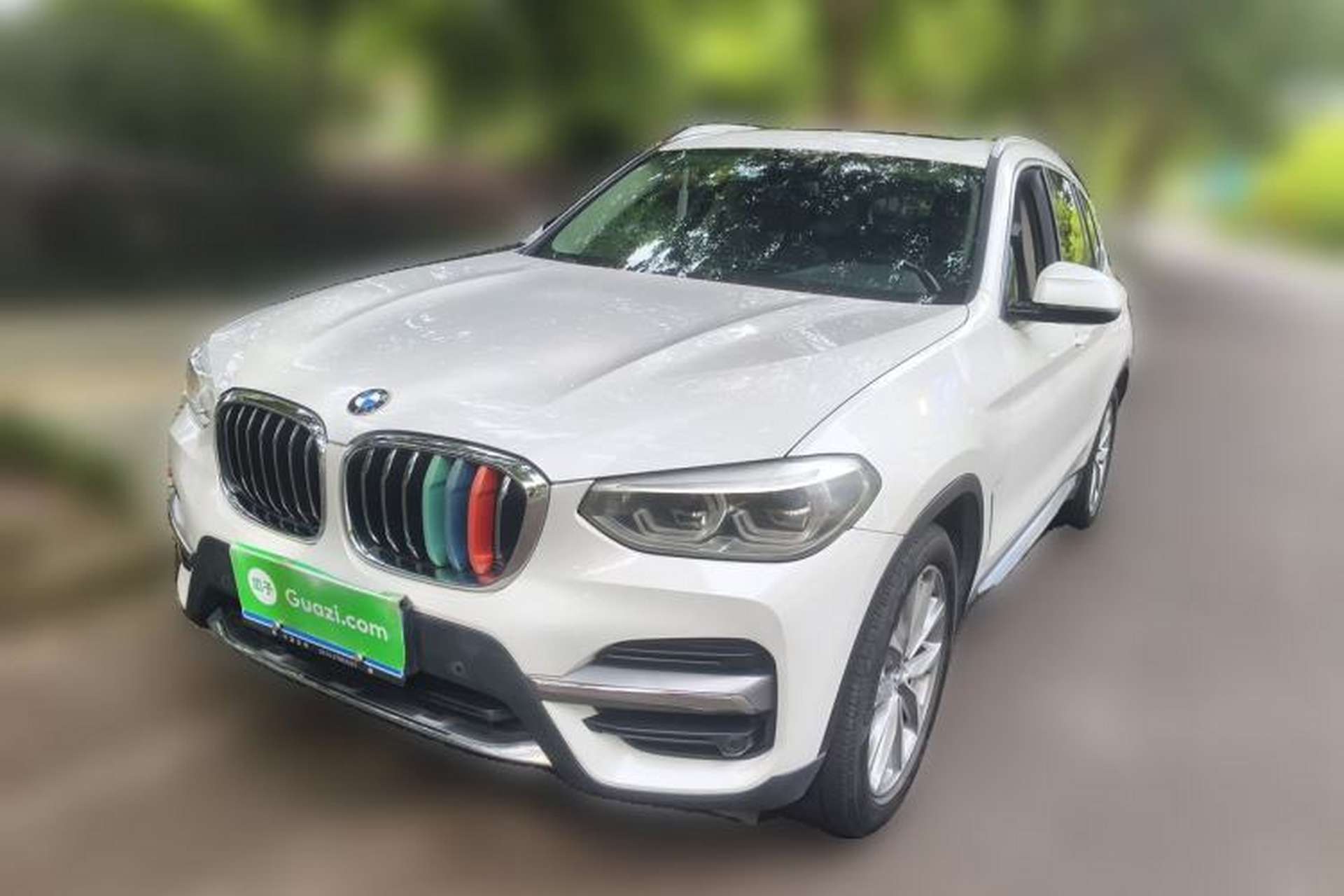 Used BMW X3 2021 xDrive25i Luxury Package Front Left 45 Deg
