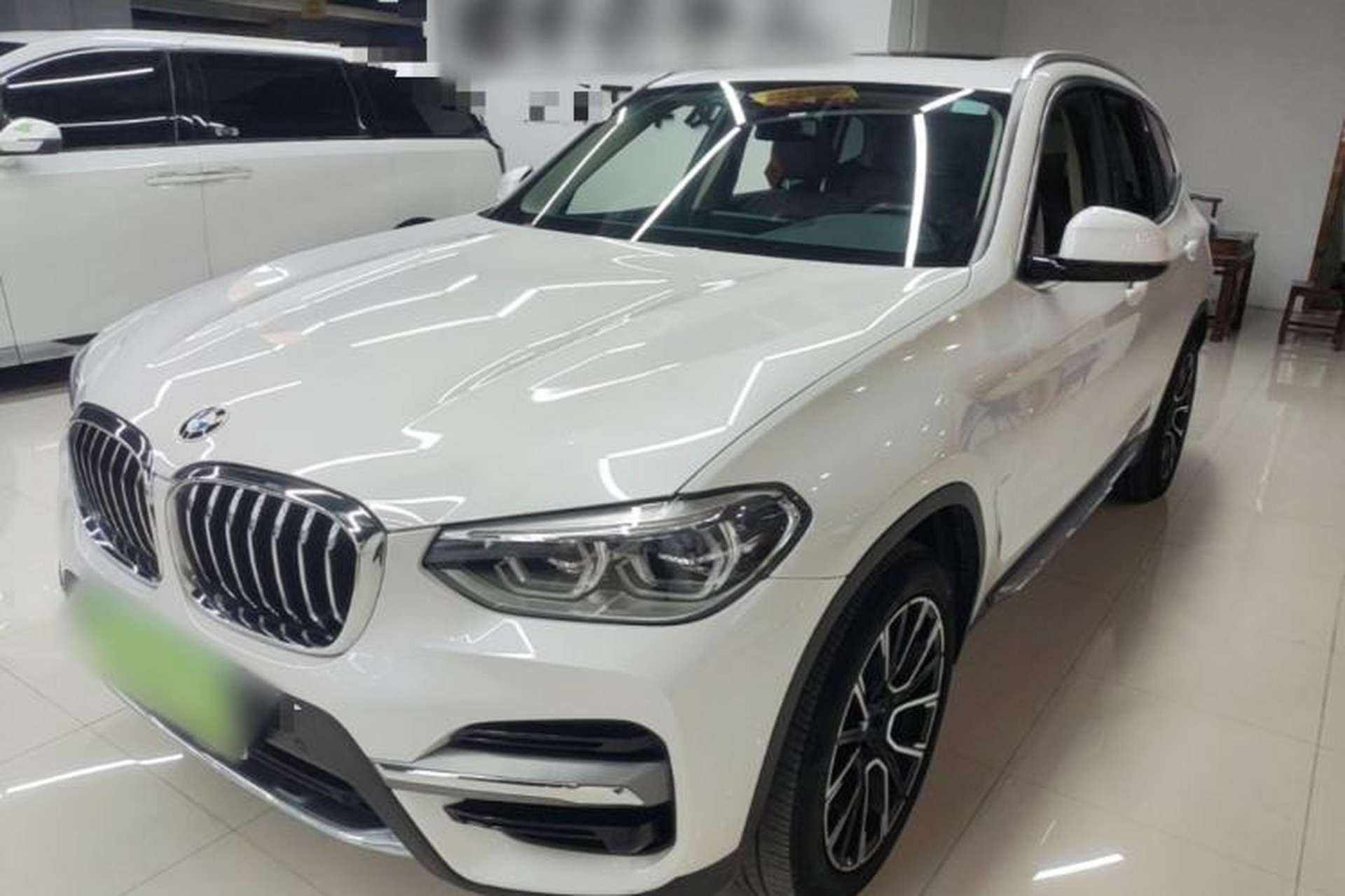 Used BMW X3 2021 xDrive25i Luxury Package Front Left 45 Deg