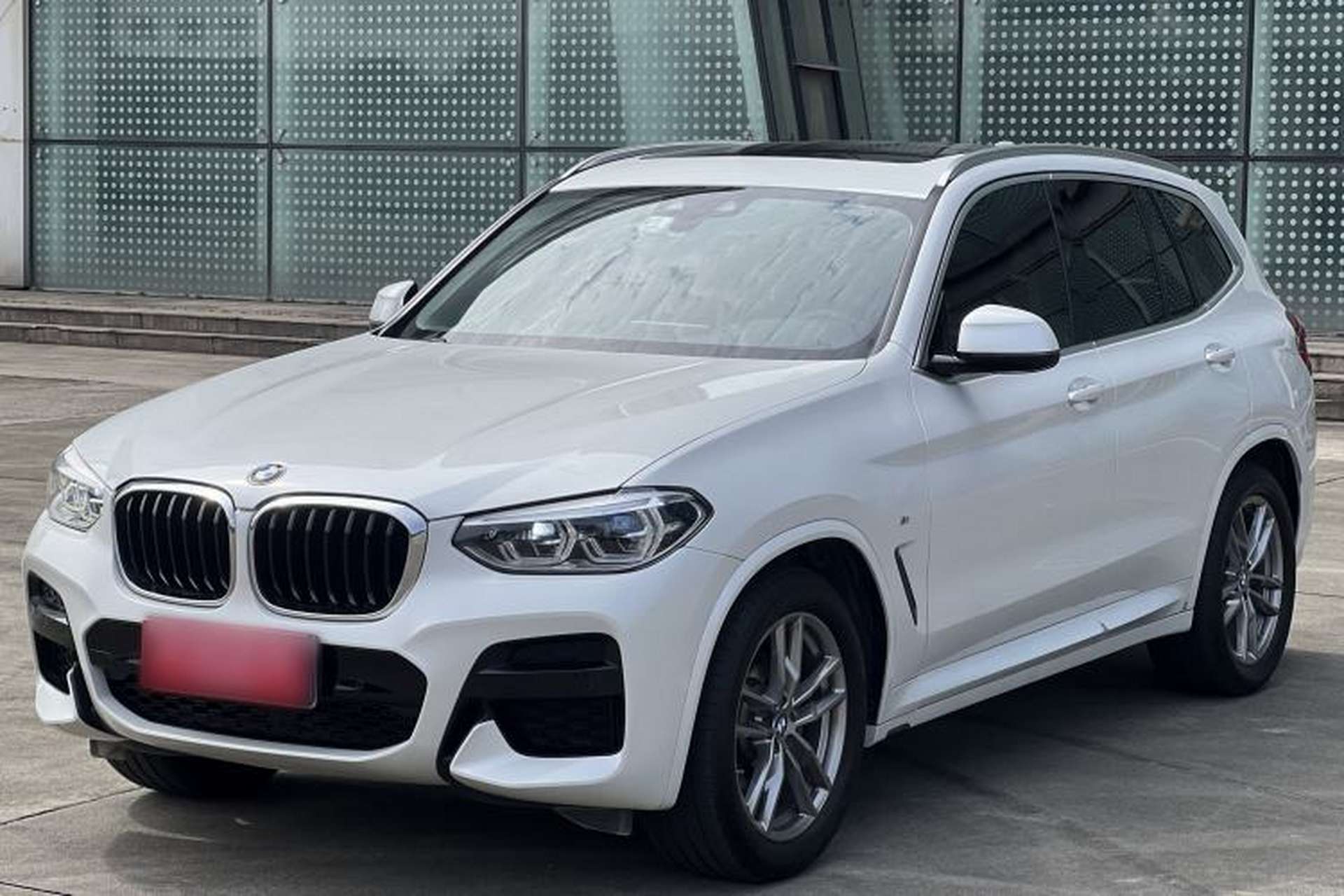 Used BMW X3 2021 xDrive25i M Sport Package Front Left 45 Deg
