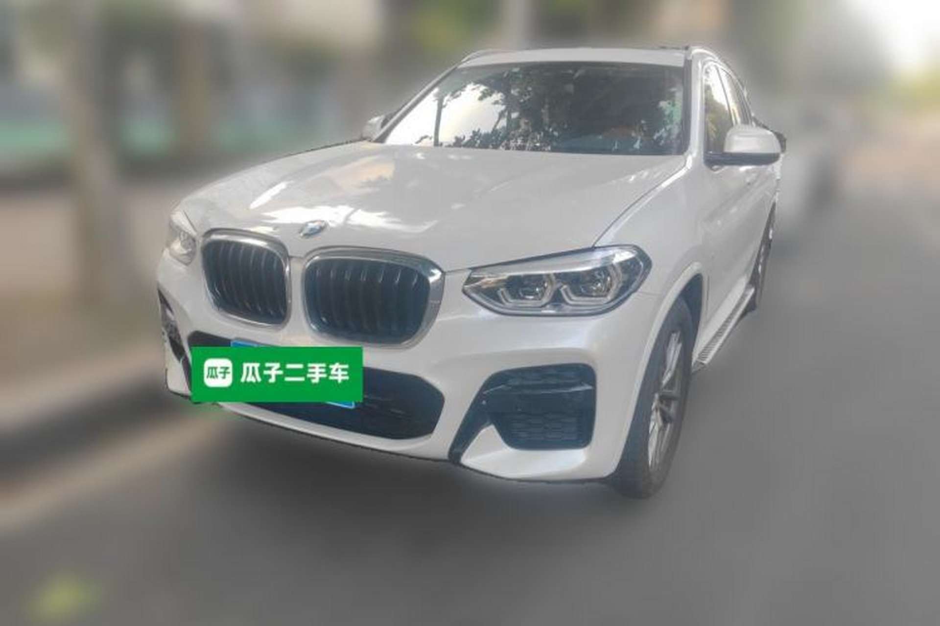 Used BMW X3 2021 xDrive25i M Sport Package Front Left 45 Deg