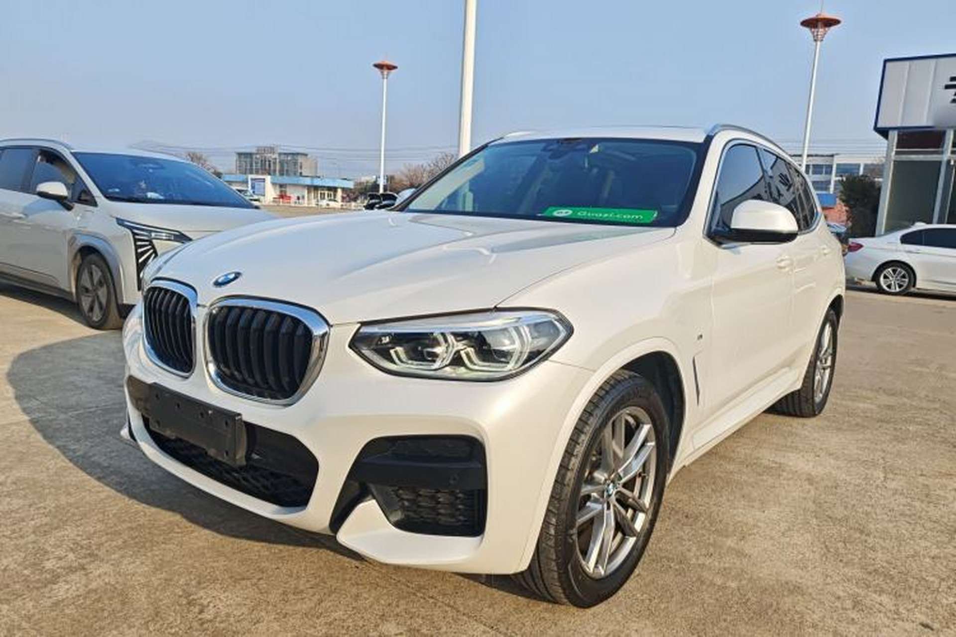 Used BMW X3 2021 xDrive25i M Sport Package Front Left 45 Deg