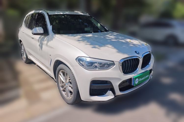 Used BMW X3 2021 xDrive25i M Sport Package Front Right 45 Deg