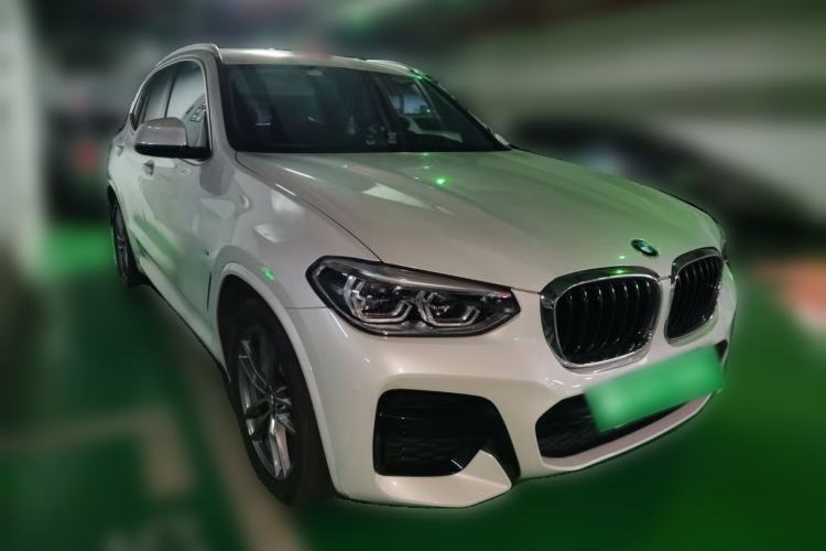 Used BMW X3 2021 Restyled xDrive25i M Sport Package Front Right 45 Deg