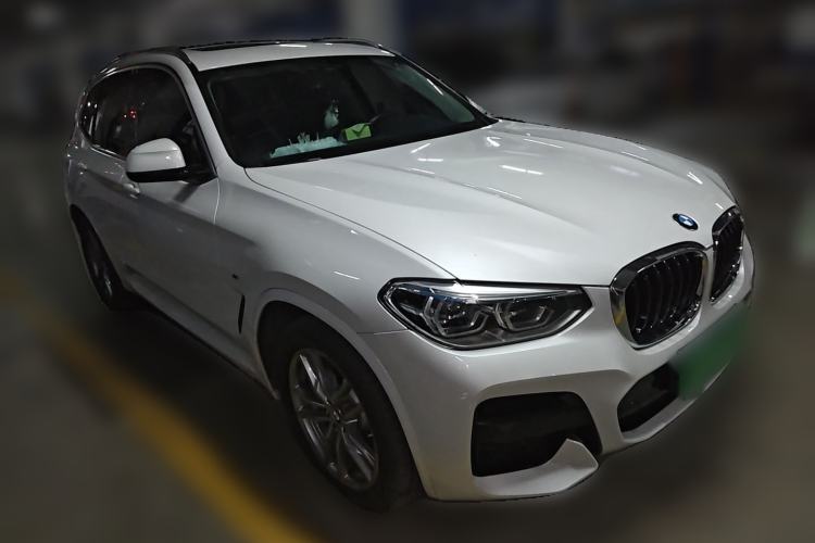 Used BMW X3 2021 xDrive25i M Sport Package Front Right 45 Deg